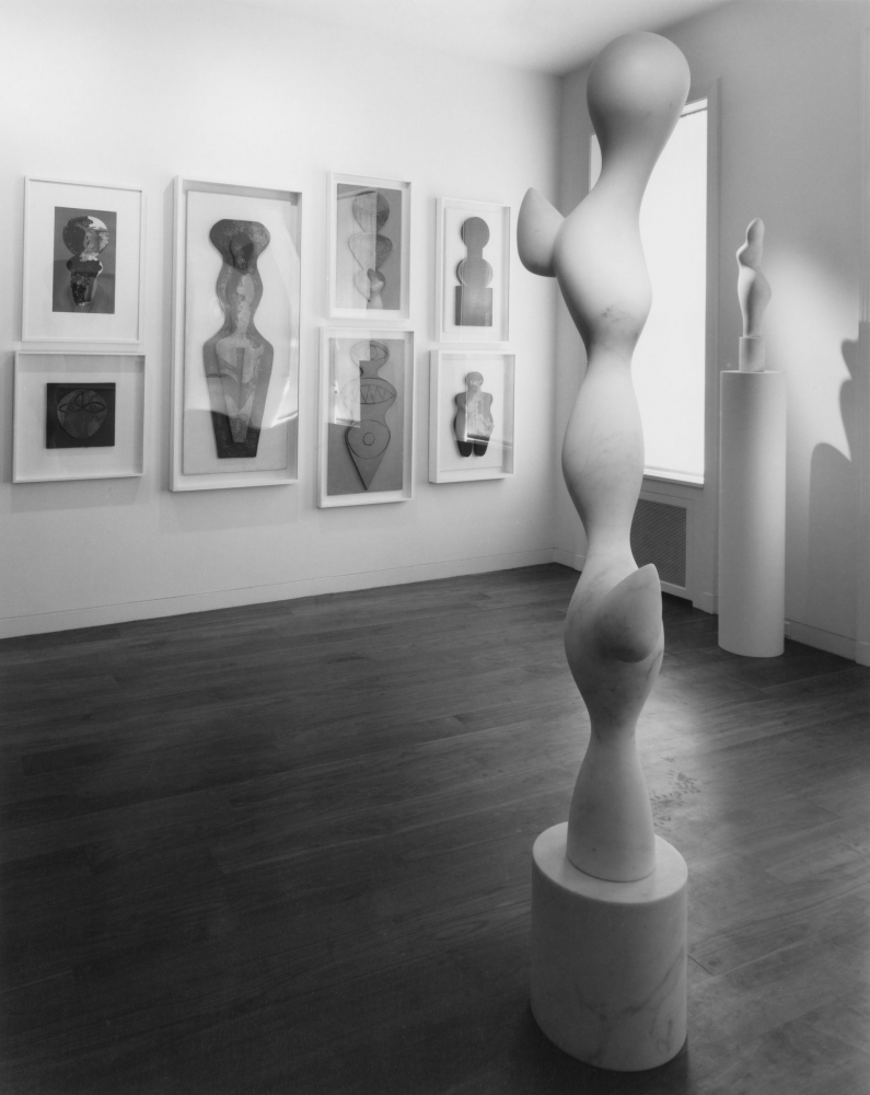 Installation view: &quot;Hans Arp: Fifties and Early Sixties&quot;, Michael Werner Gallery, New York, 1990