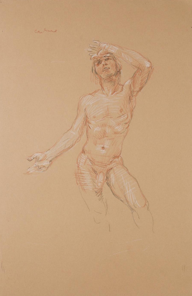 &ldquo;Standing Male Nude&rdquo;, ca. 1978