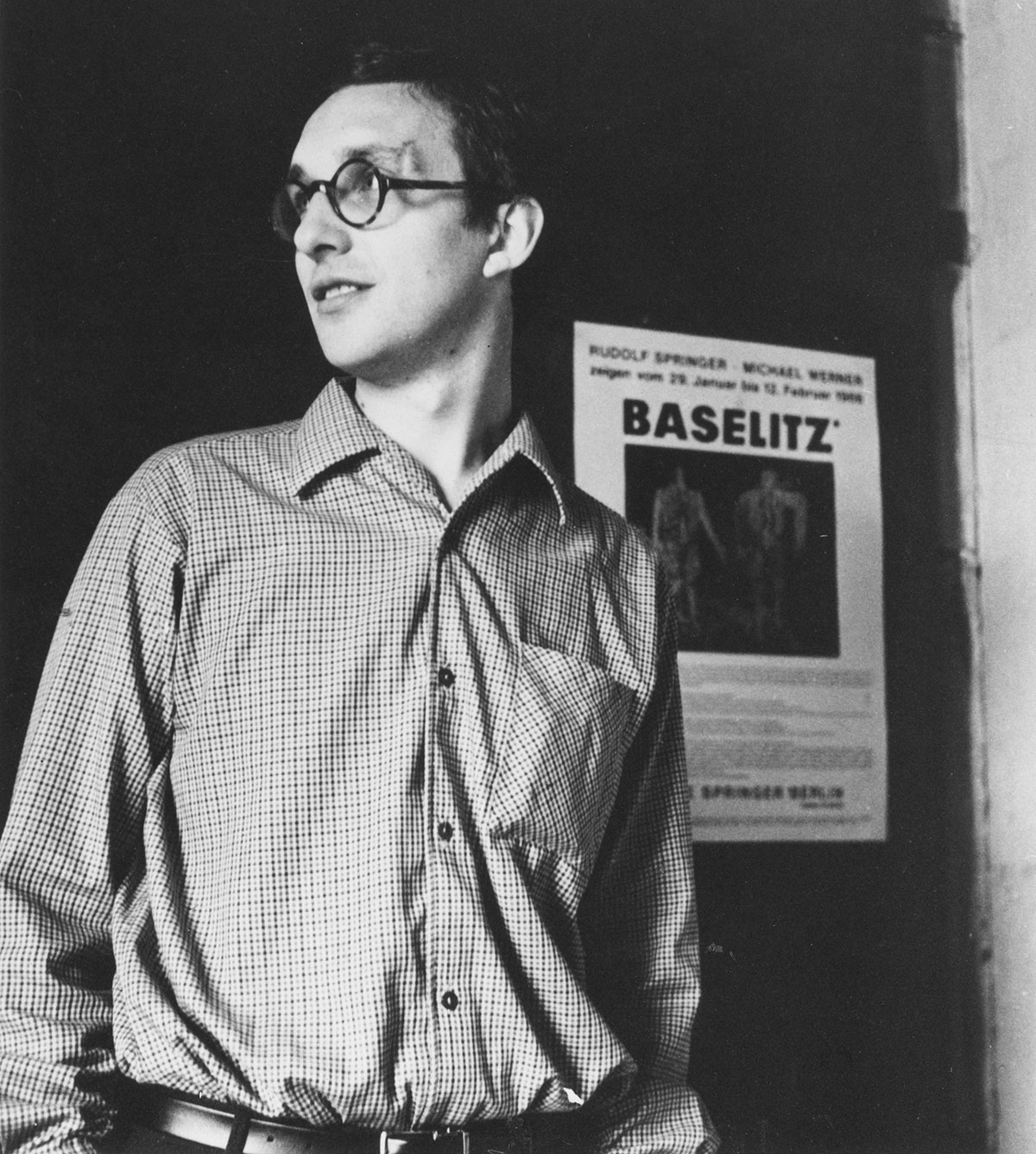 Portrait of Georg Baselitz, ca. 1960s.&nbsp;