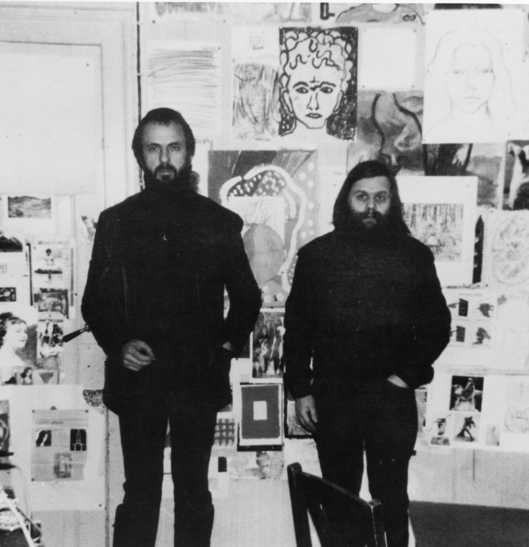 J&ouml;rg Immendorff and A.R. Penck