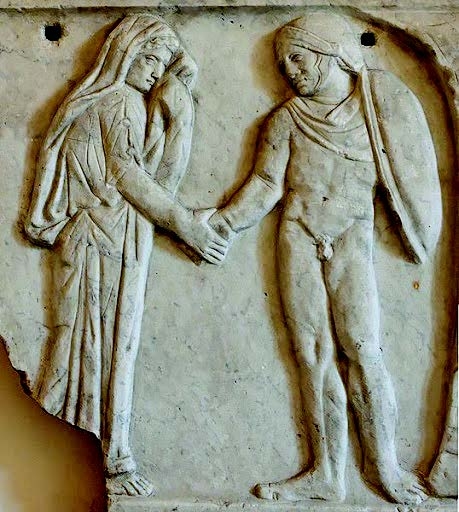 Roman sarcophagus, ca. 150-200 CE