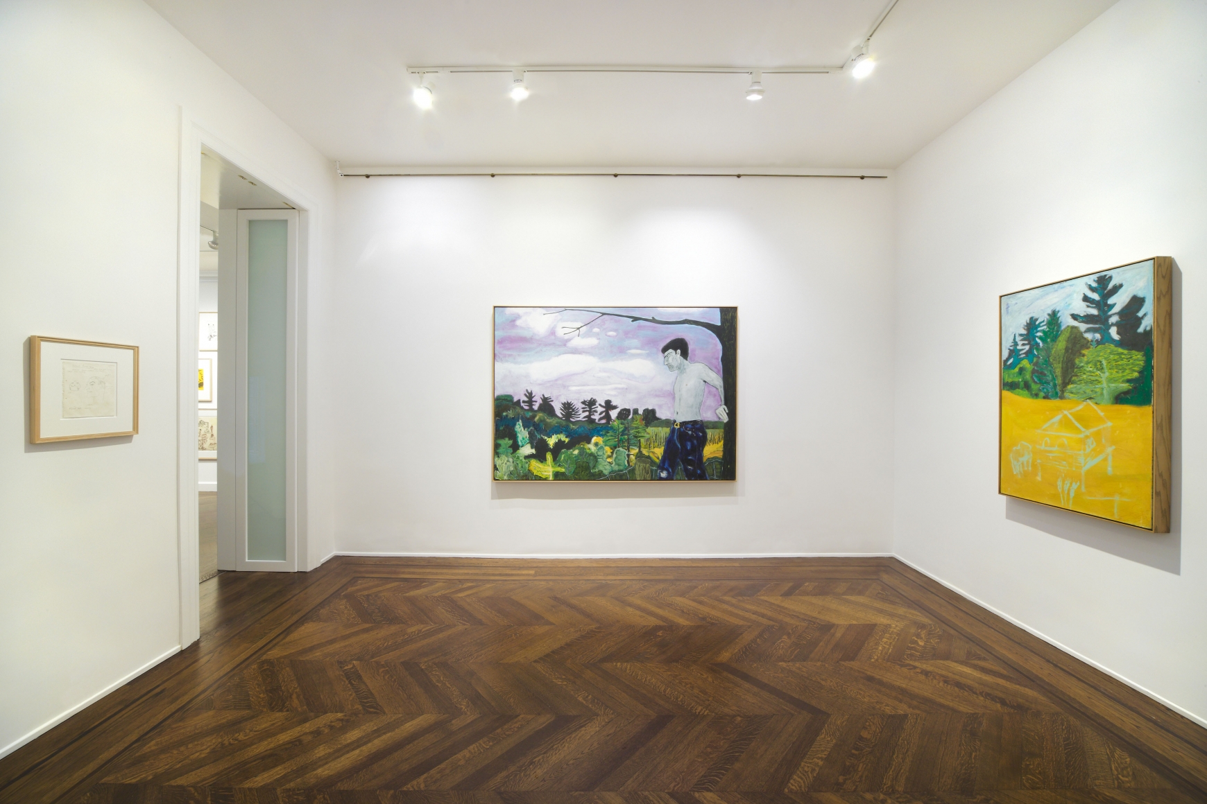 PETER DOIG Early Works 6 November 2013 through 3 January 2014 UPPER EAST SIDE, NEW YORK, Installation View 8