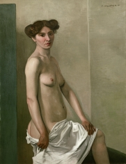 &quot;Femme nue tenant sa chemise sur la cuisse droite&quot;, 1910
