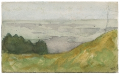 &quot;La mer vue de la falaise (The Sea Seen from the Cliff)&quot;,&nbsp;ca. 1870-1890