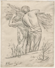 PIERRE PUVIS DE CHAVANNES, “Porteurs de fagots (Men Carrying Branches)”, 1892