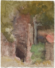 &quot;Ruines dans une for&ecirc;t (Ruins in a Forest)&quot;, ca. 1870-1890