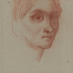 &quot;Visage d&rsquo;homme (Face of Man)&quot;, ca. 1870-1880