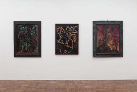 Francis Picabia, Late Paintings, New York, 2011-2012, Installation Image 3