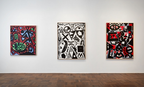 A.R. PENCK, Between Light and Shadow, New York, 2015, Installation Image 4