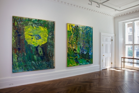 PER KIRKEBY Recent Paintings 5 June through 27 July 2013 MAYFAIR, LONDON, Installation View 6