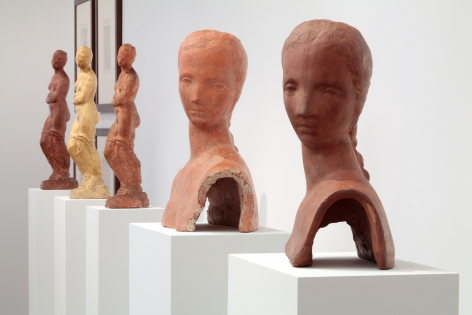 WILHELM LEHMBRUCK, Sculptures and Etchings, New York, 2012, Installation Image 10