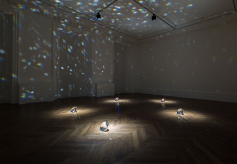 JAMES LEE BYARS, The Diamond Floor, London, 2015, Installation Image 6