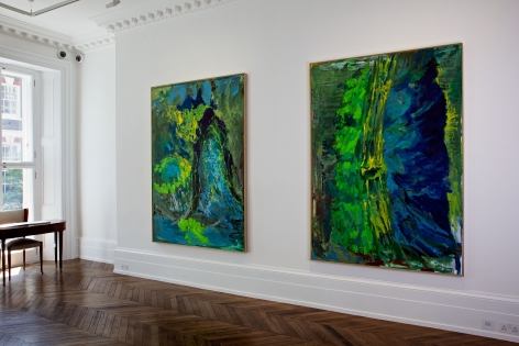 PER KIRKEBY Recent Paintings 5 June through 27 July 2013 MAYFAIR, LONDON, Installation View 5