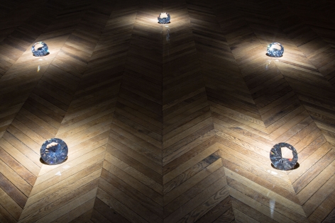 JAMES LEE BYARS, The Diamond Floor, London, 2015, Installation Image 3