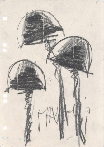 Markus L&uuml;pertz, &ldquo;Untitled (Tunnel Flowers)&rdquo;, ca. 1969