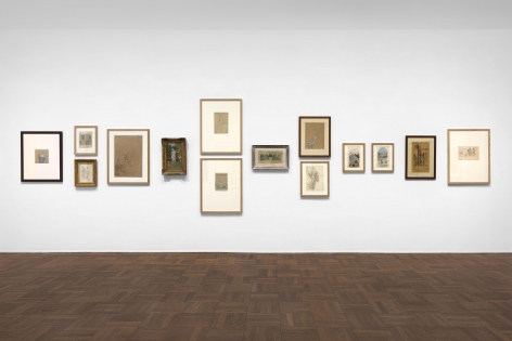 PIERRE PUVIS DE CHAVANNES, Works on Paper and Paintings, New York, 2018, Installation Image 5