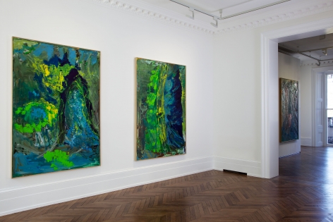 PER KIRKEBY Recent Paintings 5 June through 27 July 2013 MAYFAIR, LONDON, Installation View 8