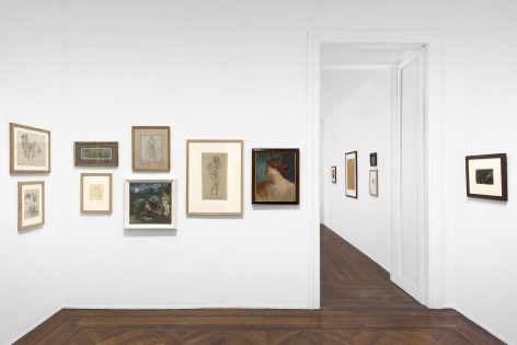 PIERRE PUVIS DE CHAVANNES, Works on Paper and Paintings, New York, 2018, Installation Image 9
