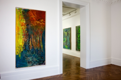 PER KIRKEBY Recent Paintings 5 June through 27 July 2013 MAYFAIR, LONDON, Installation View 4
