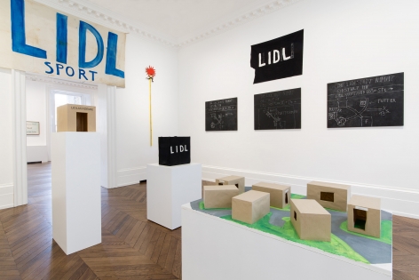 JÖRG IMMENDORFF LIDL Works and Performances from the 60s and Late Paintings after Hogarth 12 May through 2 July 2016 MAYFAIR, LONDON, Installation View 6
