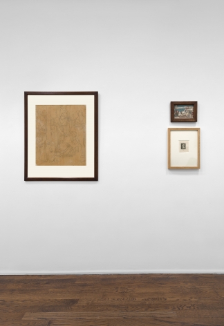 PIERRE PUVIS DE CHAVANNES, Works on Paper and Paintings, New York, 2018, Installation Image 7