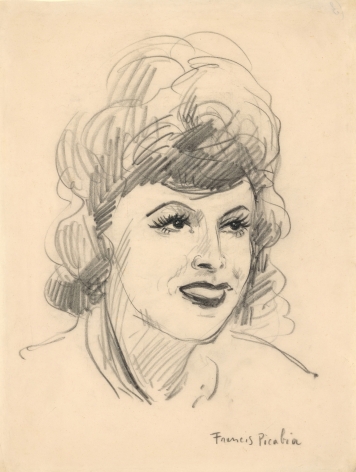 &ldquo;Untitled&rdquo;, ca. 1941-1943, Charcoal, gouache on paper