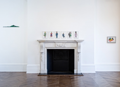 JÖRG IMMENDORFF LIDL Works and Performances from the 60s and Late Paintings after Hogarth 12 May through 2 July 2016 MAYFAIR, LONDON, Installation View 9