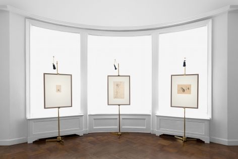 PIERRE PUVIS DE CHAVANNES, Works on Paper and Paintings, New York, 2018, Installation Image 15