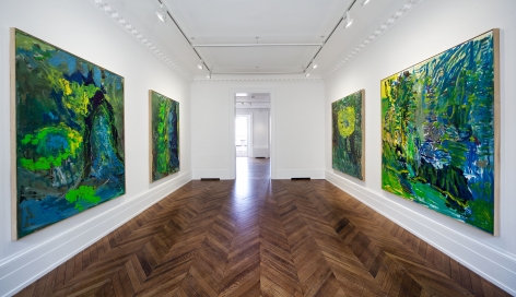 PER KIRKEBY Recent Paintings 5 June through 27 July 2013 MAYFAIR, LONDON, Installation View 7