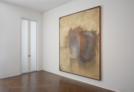 Sigmar Polke, Silver Paintings, New York, 2015, Installation Image 6