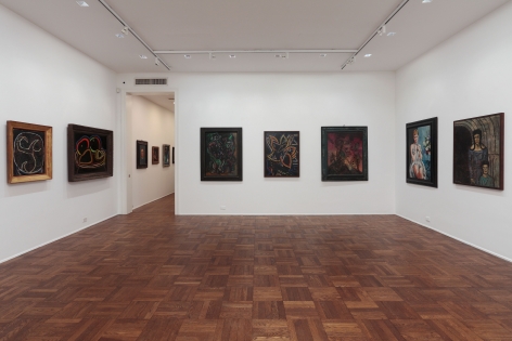 Francis Picabia, Late Paintings, New York, 2011-2012, Installation Image 1