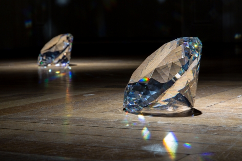 JAMES LEE BYARS, The Diamond Floor, London, 2015, Installation Image 11