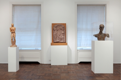 WILHELM LEHMBRUCK, Sculptures and Etchings, New York, 2012, Installation Image 7