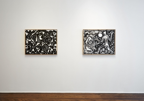 A.R. PENCK, Between Light and Shadow, New York, 2015, Installation Image 6