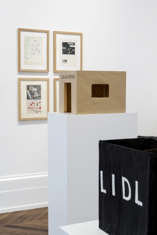 JÖRG IMMENDORFF LIDL Works and Performances from the 60s and Late Paintings after Hogarth 12 May through 2 July 2016 MAYFAIR, LONDON, Installation View 5