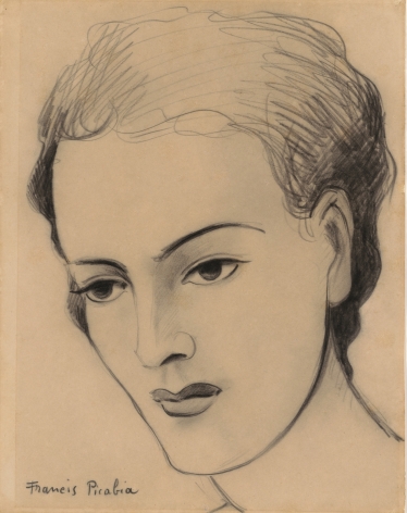 &ldquo;Untitled (Visage de femme)&rdquo;, 1936, Pencil on paper