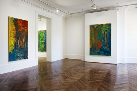 PER KIRKEBY Recent Paintings 5 June through 27 July 2013 MAYFAIR, LONDON, Installation View 3